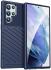Samsung Galaxy S22 Ultra Hoesje TPU Thunder Design Back Cover Blauw afbeelding 2