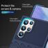 Samsung Galaxy S22 Ultra Hoesje TPU Thunder Design Back Cover Blauw afbeelding 8
