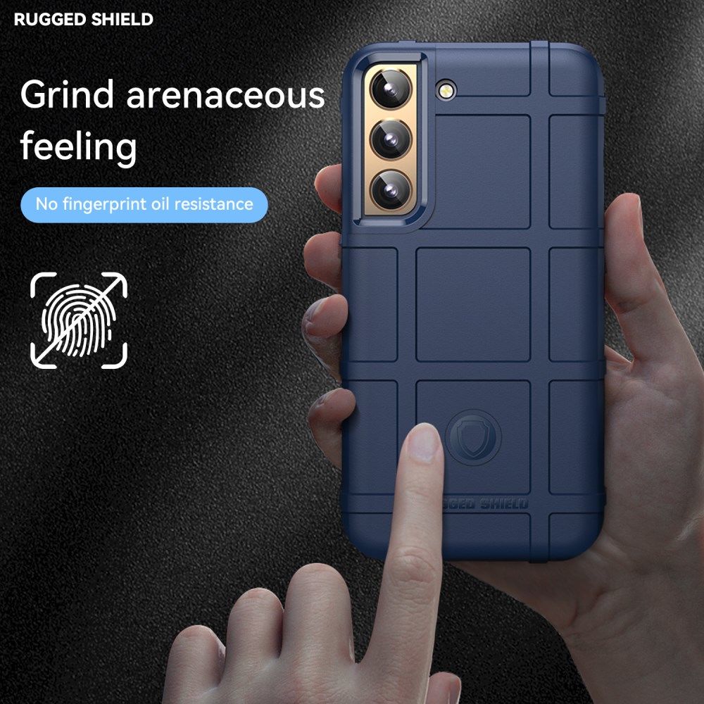 Samsung Galaxy S22 Hoesje Shock Proof Rugged Shield Back Cover Blauw afbeelding 7