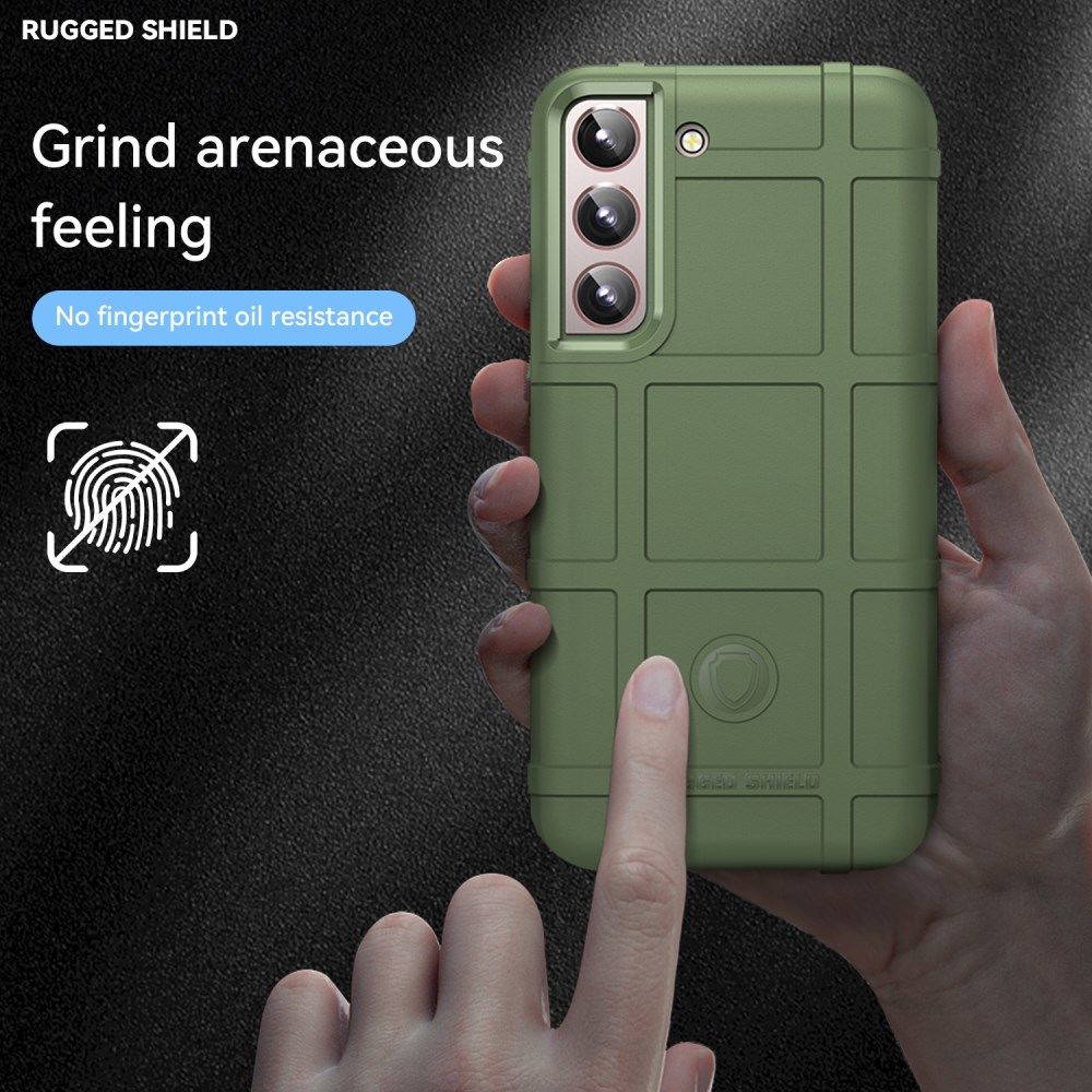 Samsung Galaxy S22 Hoesje Shock Proof Rugged Shield Back Cover Groen afbeelding 8