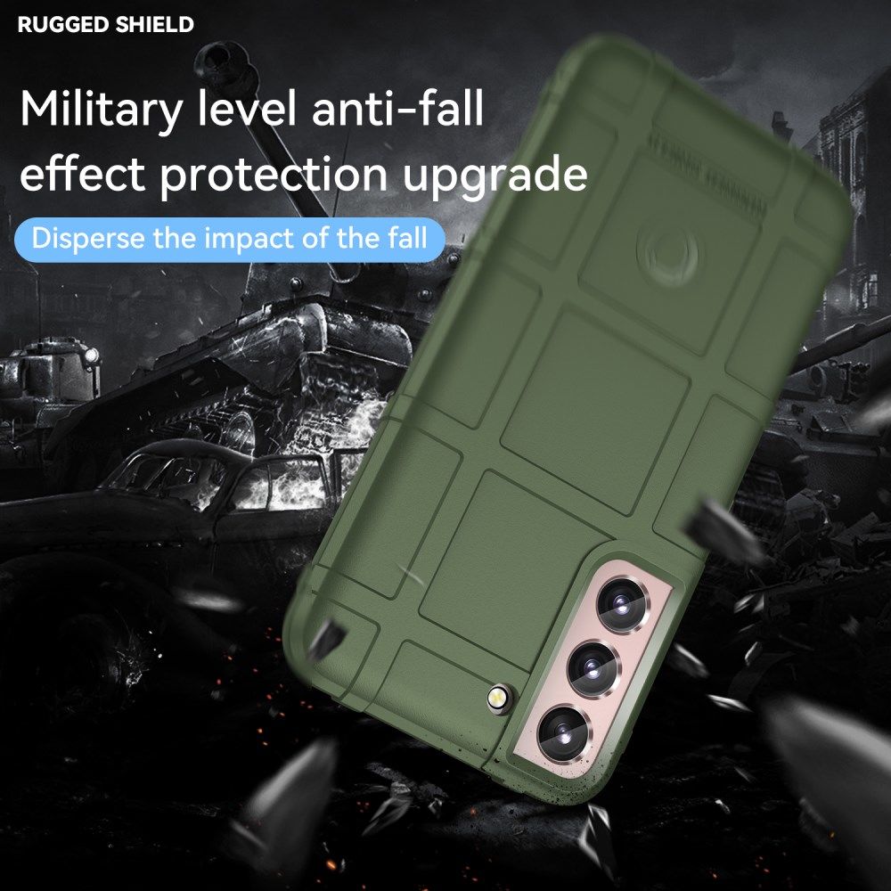 Samsung Galaxy S22 Hoesje Shock Proof Rugged Shield Back Cover Groen afbeelding 5