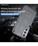 Samsung Galaxy S22 Hoesje Shock Proof Rugged Shield Back Cover Grijs