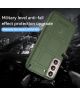 Samsung Galaxy S22 Plus Hoesje Shock Proof Rugged Back Cover Groen