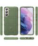 Samsung Galaxy S22 Plus Hoesje Shock Proof Rugged Back Cover Groen