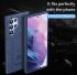 Samsung Galaxy S22 Ultra Hoesje Shock Proof Rugged Back Cover Blauw afbeelding 6