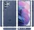 Samsung Galaxy S22 Ultra Hoesje Shock Proof Rugged Back Cover Blauw afbeelding 9
