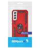Samsung Galaxy S22 Plus Hoesje Hybride Kickstand Back Cover Rood