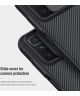 Nillkin Xiaomi Redmi 10 Hoesje met Camera Slider Back Cover Blauw