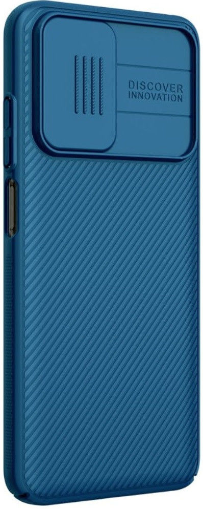 Nillkin Xiaomi Redmi 10 Hoesje met Camera Slider Back Cover Blauw afbeelding 2