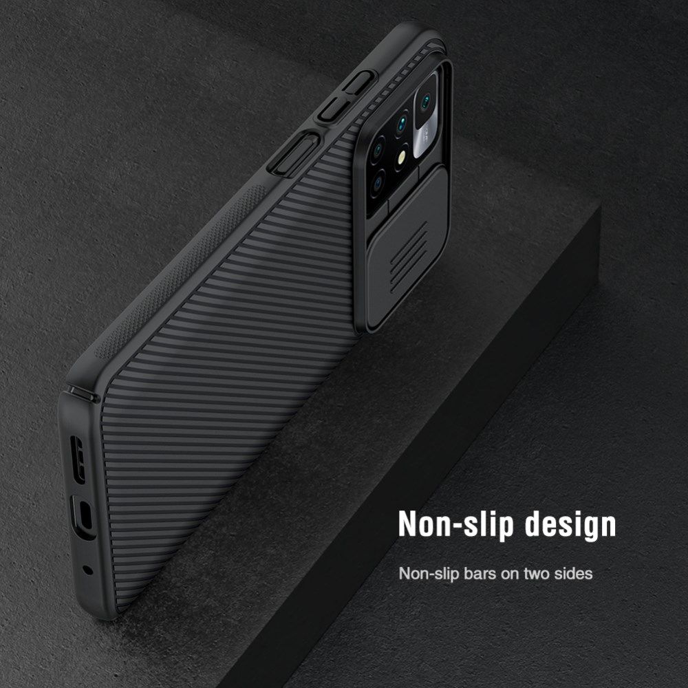 Nillkin Xiaomi Redmi 10 Hoesje met Camera Slider Back Cover Blauw afbeelding 10