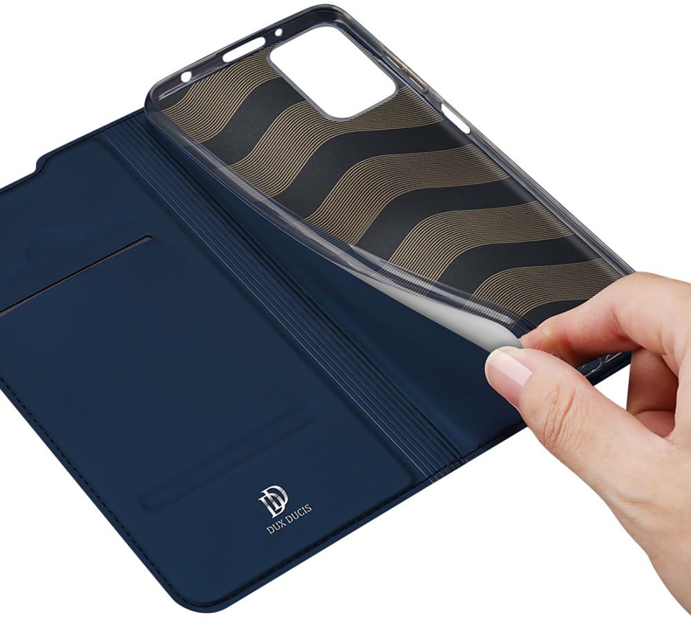 Dux Ducis Skin Pro Series Xiaomi Redmi 10 Hoesje Portemonnee Blauw afbeelding 5