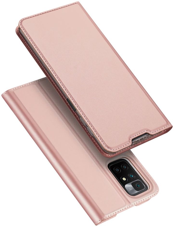 Dux Ducis Skin Pro Series Xiaomi Redmi 10 Hoesje Portemonnee Roze afbeelding 6