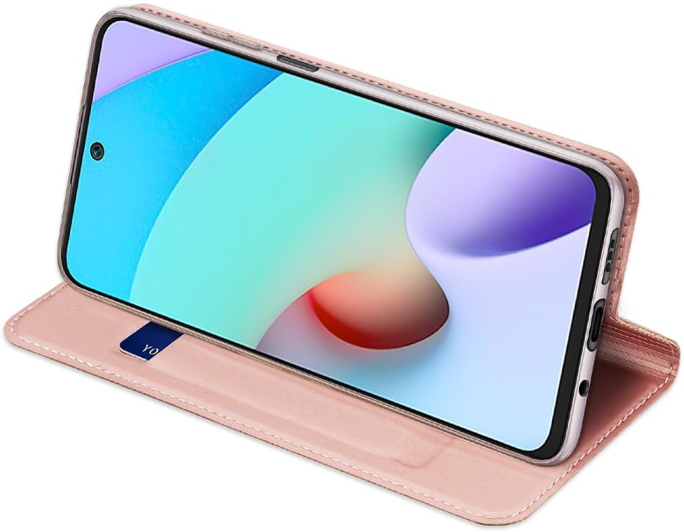 Dux Ducis Skin Pro Series Xiaomi Redmi 10 Hoesje Portemonnee Roze afbeelding 8