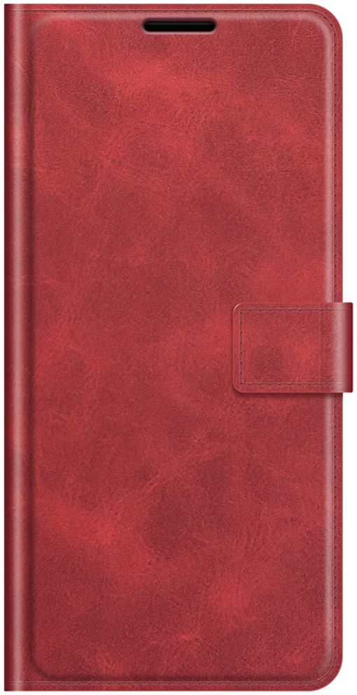 TCL 20 5G Hoesje Wallet Book Case Kunstleer Rood afbeelding 3