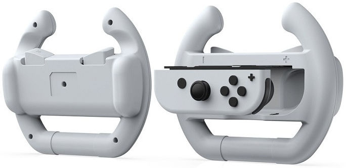 Universeel Nintendo Switch Stuur en Controller Rood en Blauw (2-Pack) afbeelding 3