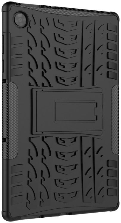 Lenovo Tab M10 HD Gen 2 Hoes Hybride Back Cover met Kickstand Zwart afbeelding 3