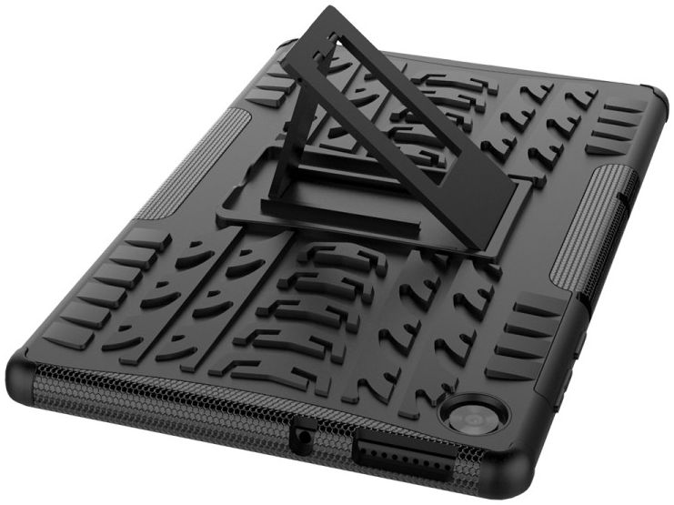Lenovo Tab M10 HD Gen 2 Hoes Hybride Back Cover met Kickstand Zwart afbeelding 7