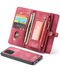 CaseMe 2-in-1 Samsung A32 5G Hoesje Book Case en Back Cover Rood