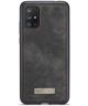 CaseMe 2-in-1 Samsung Galaxy A51 Hoesje Book Case en Back Cover Zwart