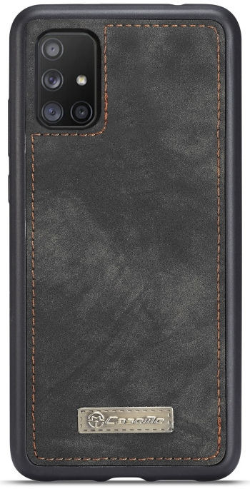 CaseMe 2-in-1 Samsung Galaxy A51 Hoesje Book Case en Back Cover Zwart afbeelding 4