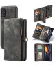 CaseMe 2-in-1 Samsung Galaxy A71 Hoesje Book Case en Back Cover Zwart