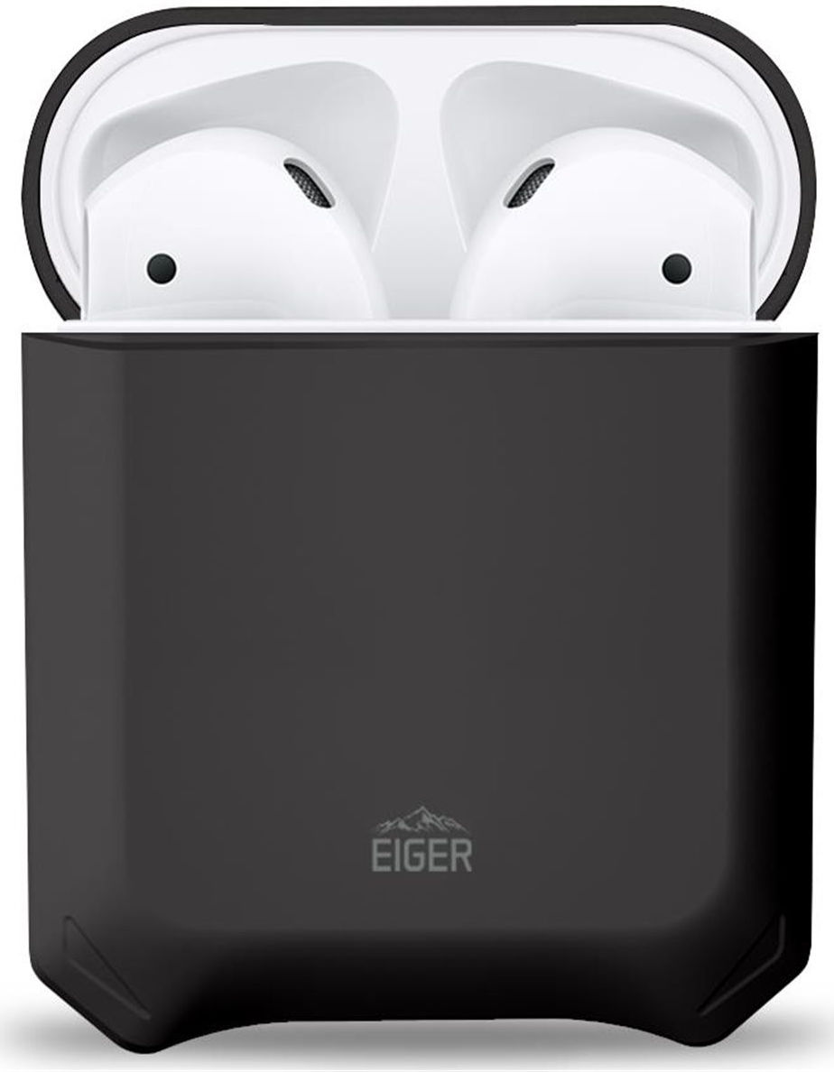 Eiger North Apple AirPods Hoesje Schokbestendig Zwart afbeelding 2