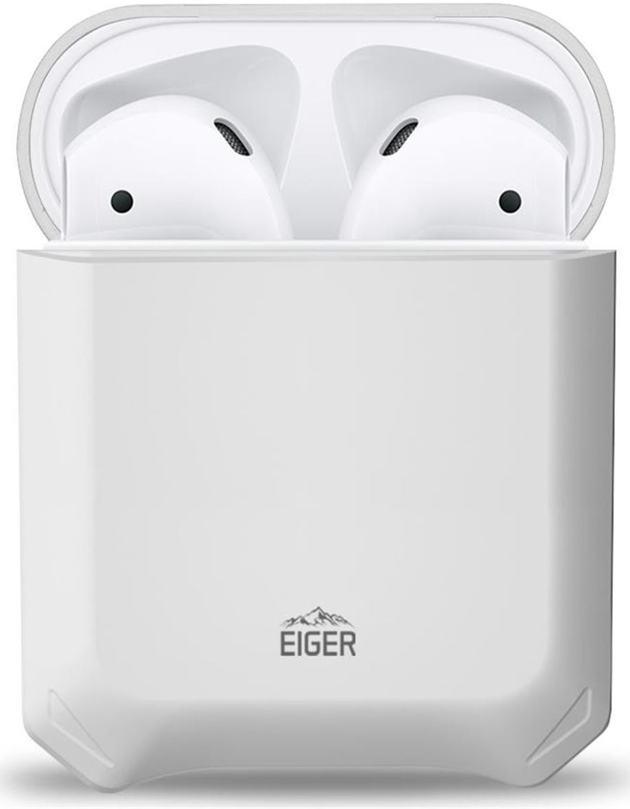 Eiger North Apple AirPods Hoesje Schokbestendig Wit afbeelding 2