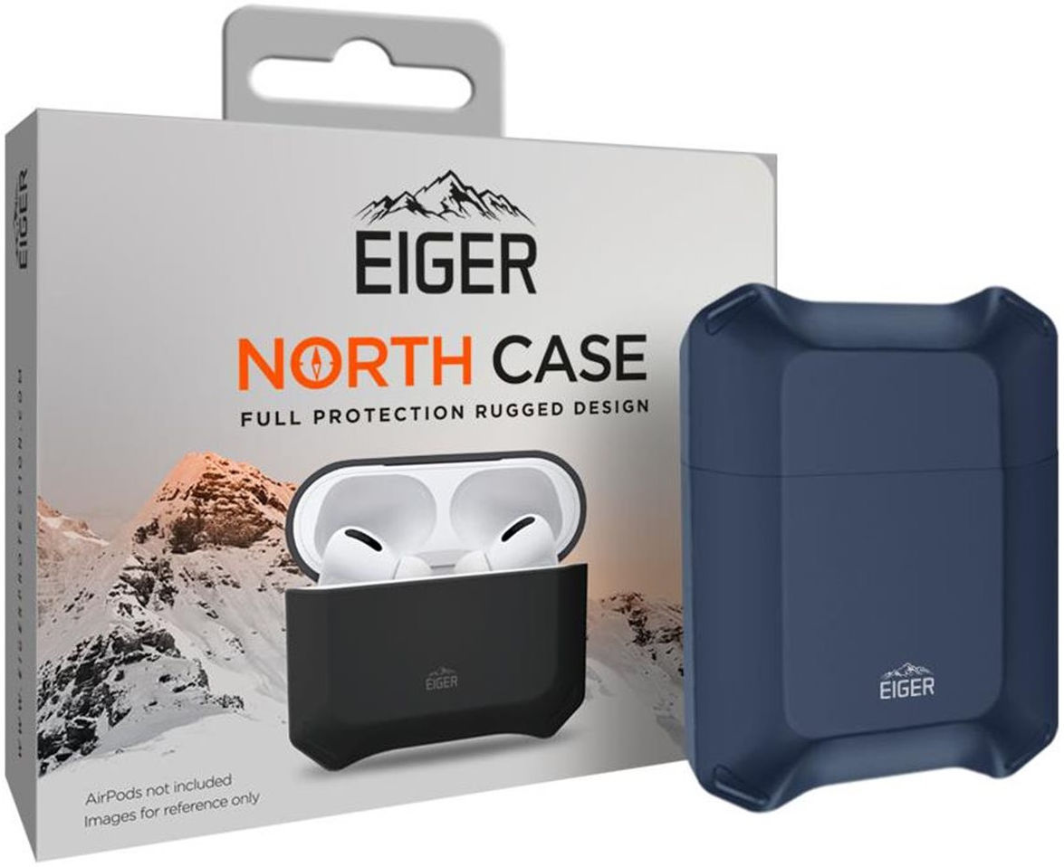 Eiger North Apple AirPods Hoesje Schokbestendig Blauw afbeelding 1