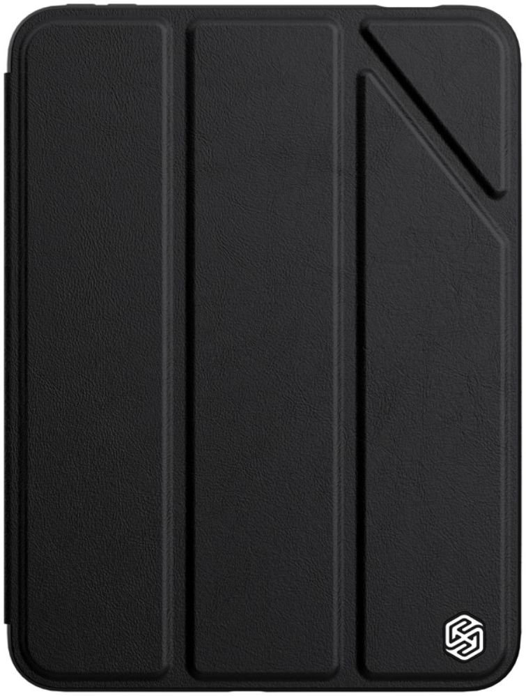 Nillkin Bevel Apple iPad Mini 6 (2021) Hoes Tri-Fold Book Case Zwart afbeelding 1