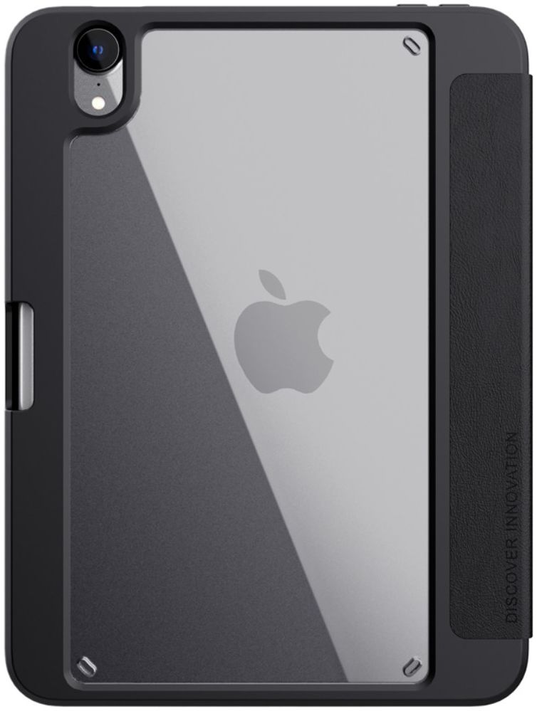 Nillkin Bevel Apple iPad Mini 6 (2021) Hoes Tri-Fold Book Case Zwart afbeelding 2