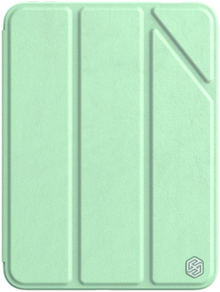 Nillkin Bevel Apple iPad Mini 6 (2021) Hoes Tri-Fold Book Case Groen afbeelding 1
