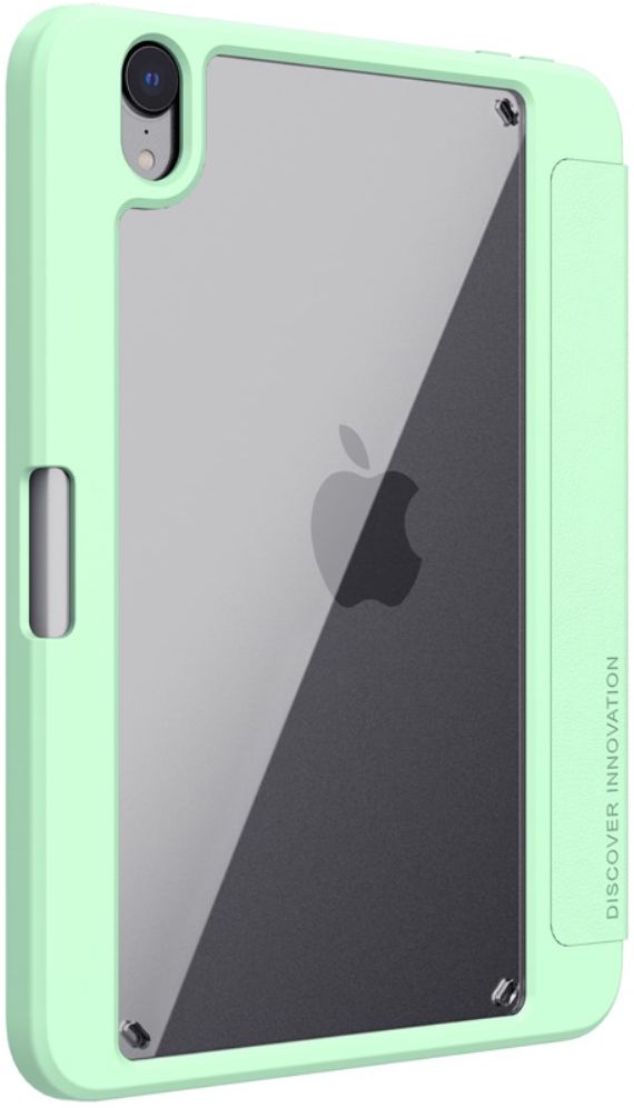 Nillkin Bevel Apple iPad Mini 6 (2021) Hoes Tri-Fold Book Case Groen afbeelding 3