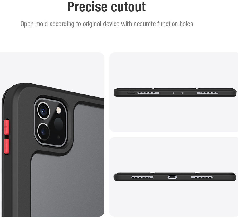 Nillkin Apple iPad Pro 11 (2020/2021) Hoes Tri-Fold Book Case Zwart afbeelding 8