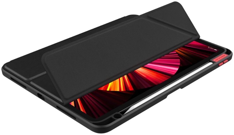 Nillkin Apple iPad Pro 11 (2020/2021) Hoes Tri-Fold Book Case Zwart afbeelding 15