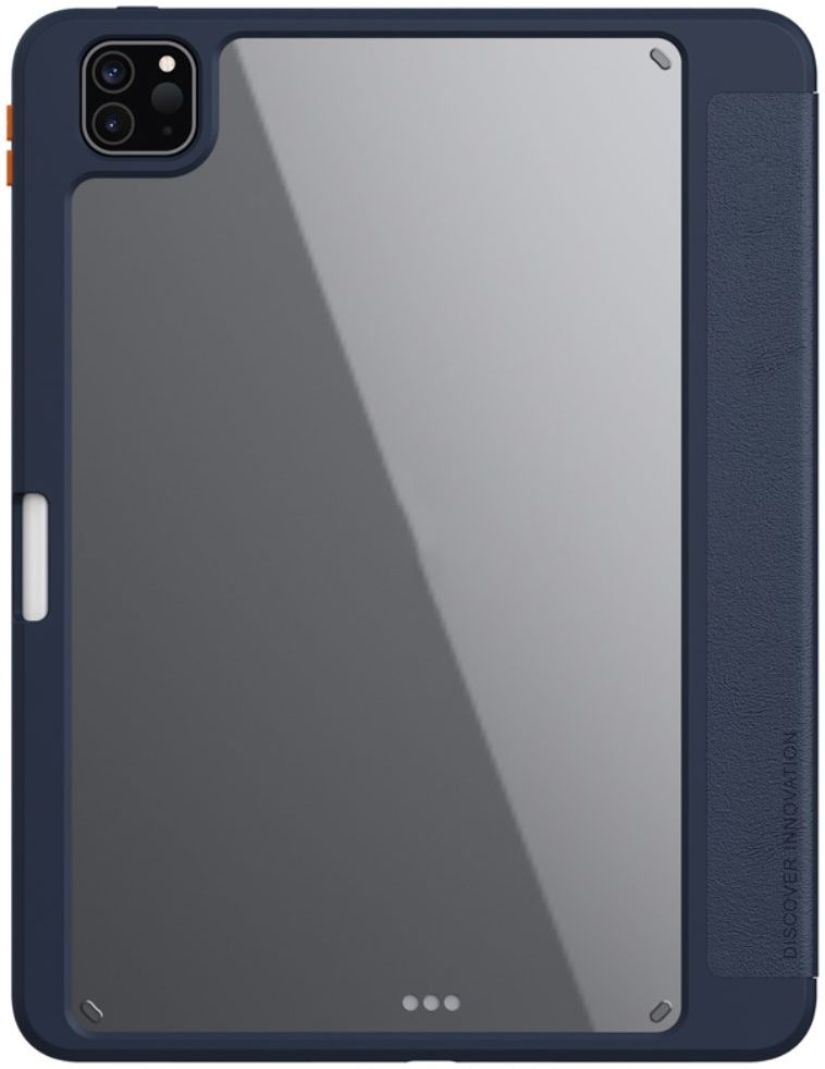 Nillkin Apple iPad Pro 11 (2020/2021) Hoes Tri-Fold Book Case Blauw afbeelding 2