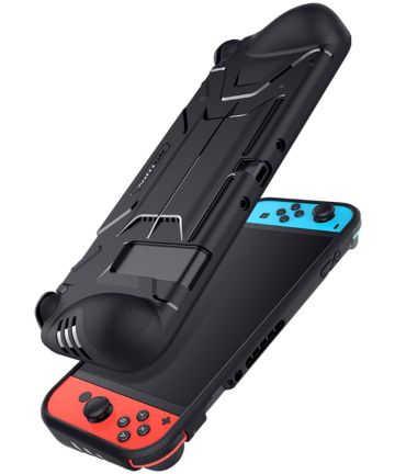 Nillkin Battler Case Nintendo Switch Hoesje Dun en Flexibel TPU Zwart Hoesjes