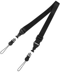 Universele Lanyard Schouderband voor Telefoons en Tablets Zwart