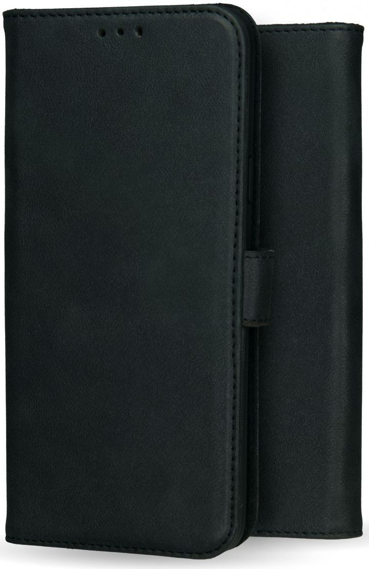Rosso Deluxe Samsung Galaxy A33 Hoesje Echt Leer Book Case Zwart afbeelding 10