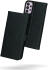 Rosso Deluxe Samsung Galaxy A33 Hoesje Echt Leer Book Case Zwart afbeelding 2