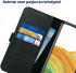 Rosso Deluxe Samsung Galaxy A33 Hoesje Echt Leer Book Case Zwart afbeelding 5