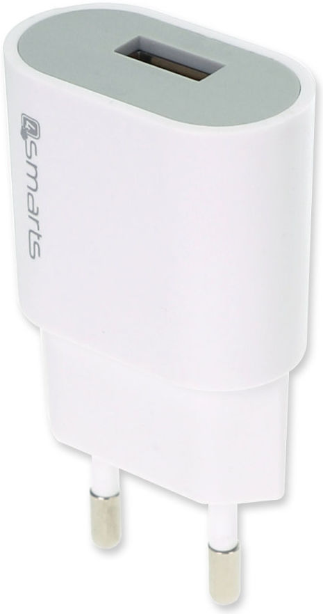 4smarts VoltPlug Compact 5W Thuislader USB-A Adapter 1A Wit afbeelding 3