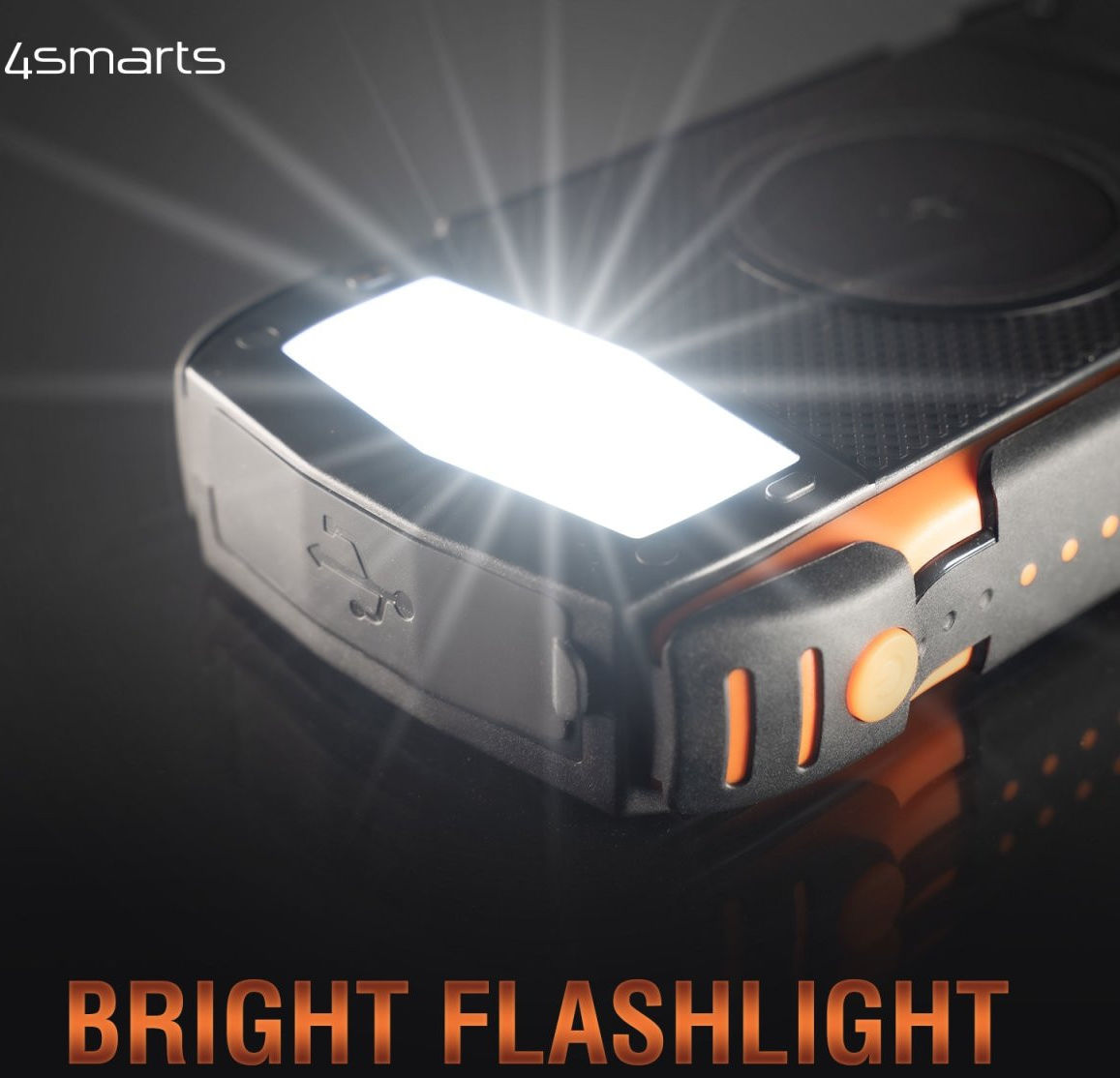 4smarts Solar Powerbank 20.000 mAh met Draadloos Opladen 10W afbeelding 8