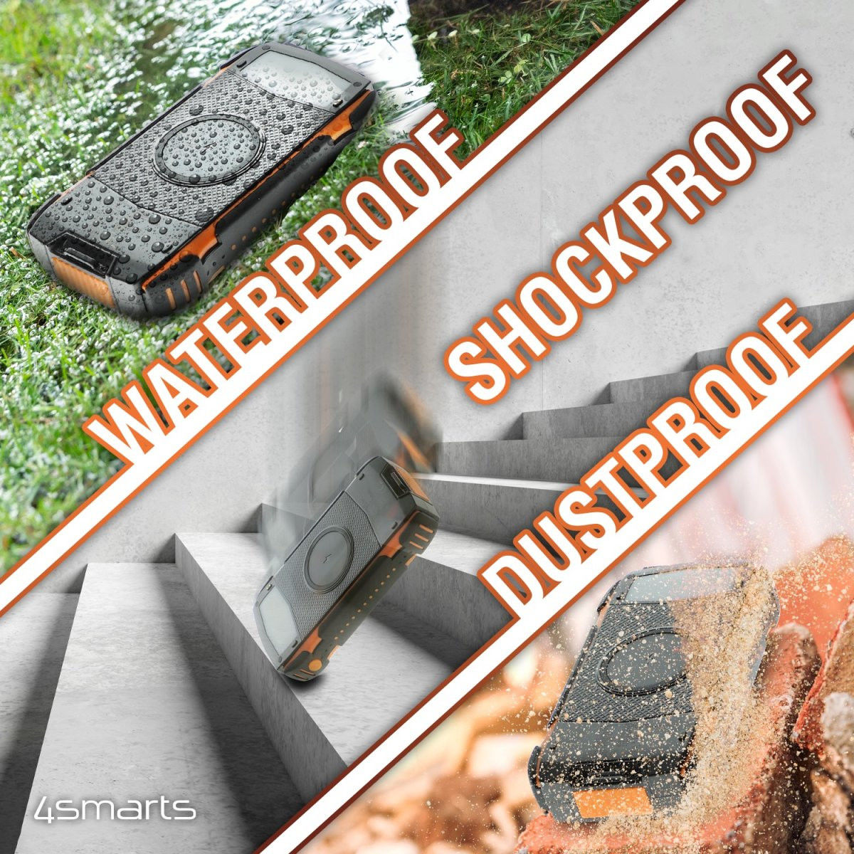 4smarts Solar Powerbank 20.000 mAh met Draadloos Opladen 10W afbeelding 9