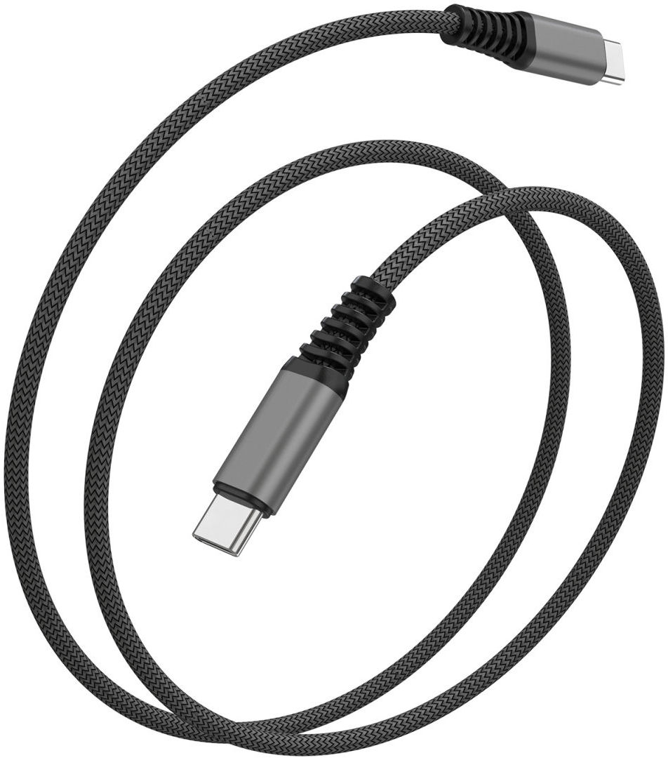 4smarts PremiumCord 100W USB-C naar USB-C Kabel 5A 1.5M Zwart afbeelding 11