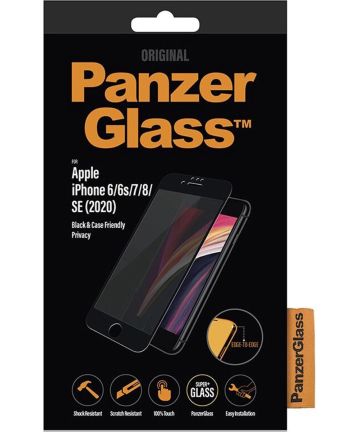 PanzerGlass iPhone 6/7/8/SE 2020/2022 Screen Protector Privacy Glass Screen Protectors