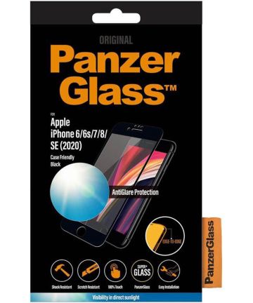 PanzerGlass iPhone 6//7/8/SE 2020/2022 Screen Protector Anti-Glare Screen Protectors