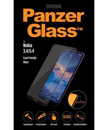 PanzerGlass Nokia 3.4 / 5.4 Screen Protector Case Friendly Screen Protectors