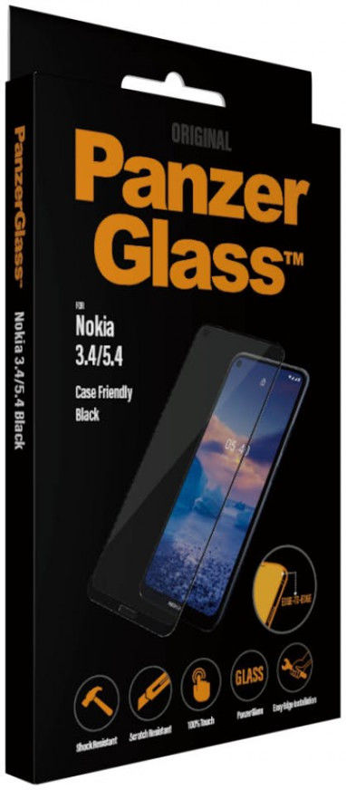 PanzerGlass Nokia 3.4 / 5.4 Screen Protector Case Friendly afbeelding 6