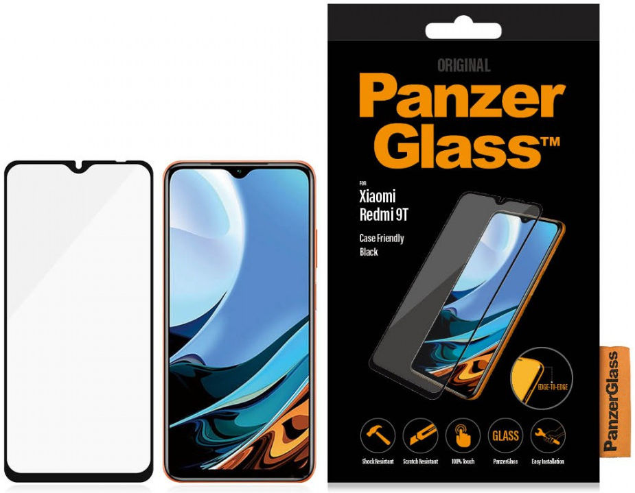 PanzerGlass Xiaomi Redmi 9T Screen Protector Case Friendly afbeelding 5