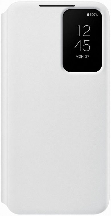 Origineel Samsung Galaxy S22 Hoesje Smart Clear View Cover Wit afbeelding 1